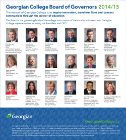 Board of Governors, 2014-2015