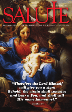 “Therefore the Lord Himself will give you a sign: Behold, the virgin