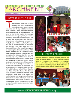 2014 Issue1 - Ebenezer Methodist Church