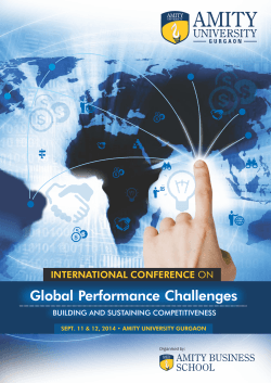 Global Performance Challenges