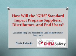 WHMIS-GHS Presentation CPA 2014 Ottawa