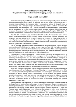 Download document (pdf - 305 ko) - 17th JGM