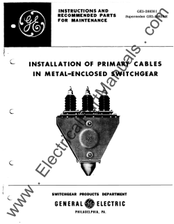 www . ElectricalPartManuals . com