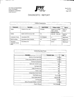 DIAGNOSTIC REPORT