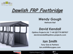 Wendy Gough Network Rail David Kendall Optima
