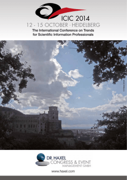 ICIC Programme 2014