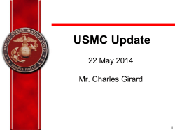 USMC Update