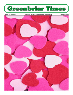 Greenbriar Times - Senior Publishing