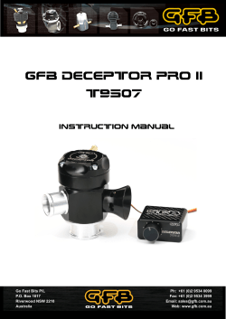 GFB Deceptor Pro II T9507