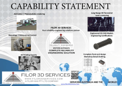 Download our Capability Statement