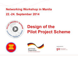 HERE. - PPS - Pilot Project Scheme