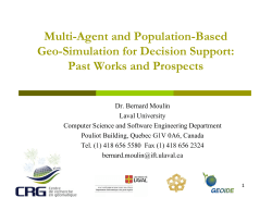 Multi-Agent and Population-Based Geo