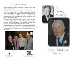Jerzy Makala - Iles Funeral Homes
