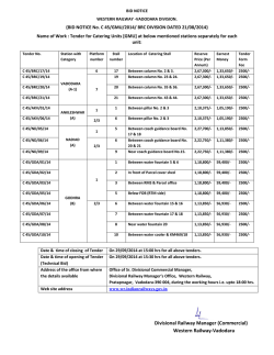 Download NIT - Western Railway