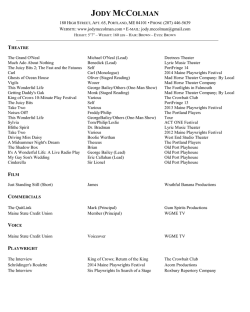 Jody McColman Resume 2014-08-09
