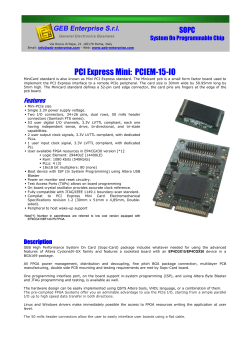 PCI Express Mini: PCIEM-15-IO