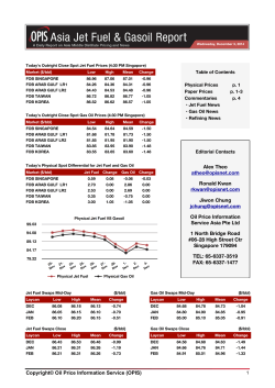 View Sample - Oil Price Information Service
