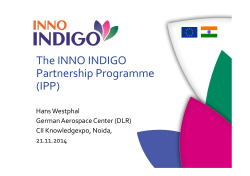 2) The INNO INDIGO Partnership