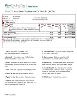 How To Read Your Explanation Of Benefits (EOB)