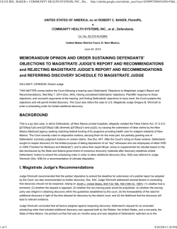 istrict judge overrules - Intermountain False Claims Act Blog