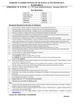 document required New