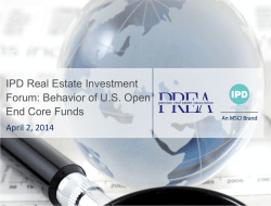 Gross Fund Return Direct Real Estate Return