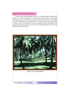 2.2 Social and Economic Changes in Sri Lanka under the British