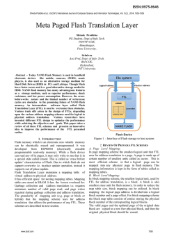 Meta Paged Flash Translation Layer