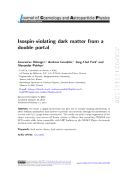 JCAP02(2014)020 - Open Access Repository