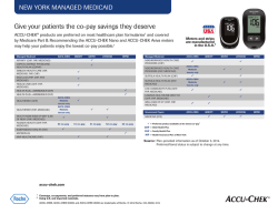 Give your patients the co-pay savings they deserve - Accu-Chek