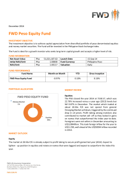 Download the latest "FWD Peso Equity Fund Fact Sheet (PDF)"