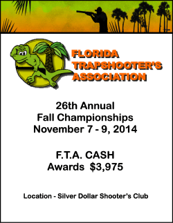 Program2014 Fall FTA Championships