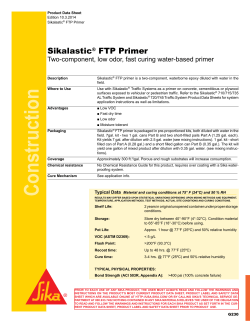 Sikalastic® FTP Primer