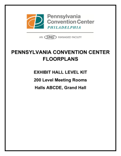 PDF - Pennsylvania Convention Center