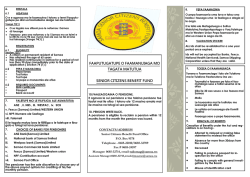 SCBF Pamphlet - Samoa National Provident Fund