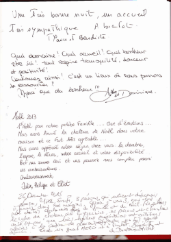 discover our guestbook