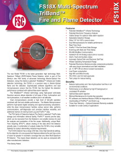 FS18 r2.indd - Flame Detectors