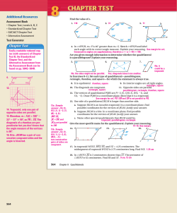 Geometry 8.Review Answers (textbook)