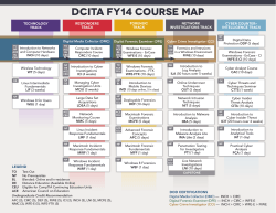 DCITA FY14 Course Map