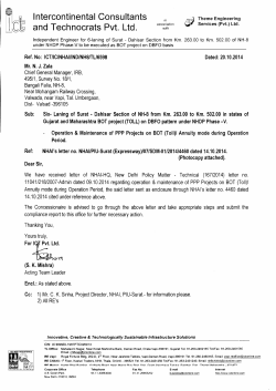 Intercontinental Consultants and Technocrats Pvt. Ltd.