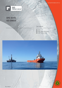 DP2 AHTS GO SIRIUS