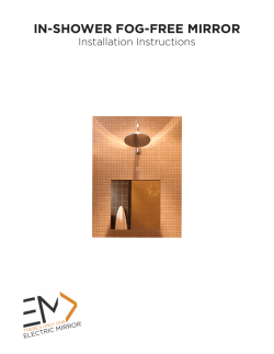 IN-SHOWER FOG-FREE MIRROR