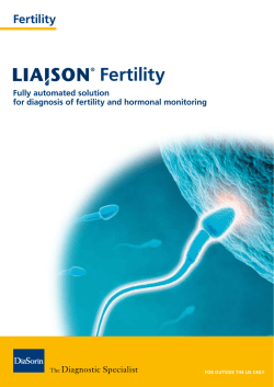 LIAISON&reg; Fertility Panel