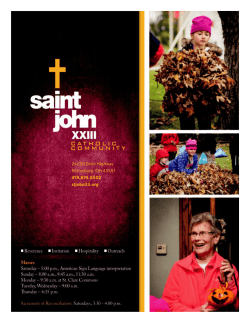 419 - Saint John XXIII Catholic Community
