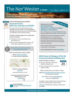 Rev FNW E-News Vol3 Iss1 Pg #1 Feb 1 14