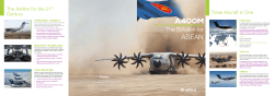 A400M brochure: The solution for ASEAN