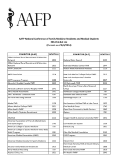 AAFP National Conference of Family Medicine Residents and