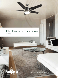 Download Brochure - Fantasia Ceiling Fans