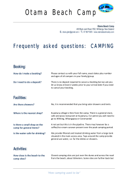 Questions - Otama Camp
