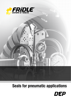 SEALS FOR PNEUMATIC APPLICATIONS DEP Download pdf (1,8